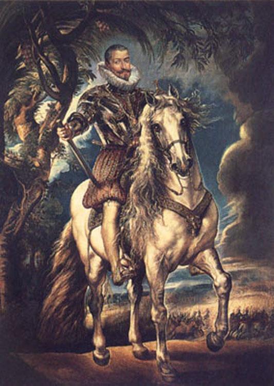 Peter Paul Rubens The Duke of Lerma on Horseback (mk01) oil painting picture